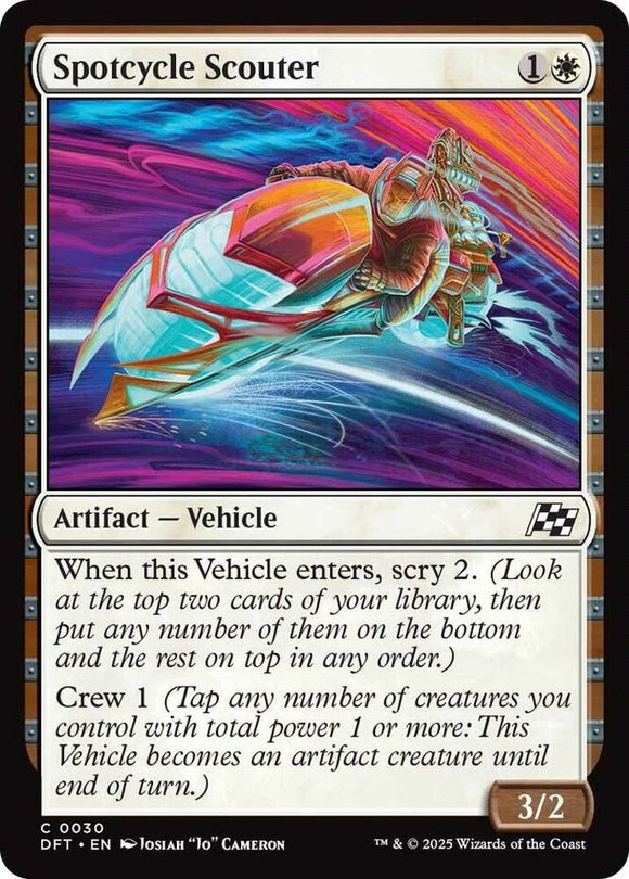 Spotcycle Scouter - Aetherdrift - English - NM - MTG