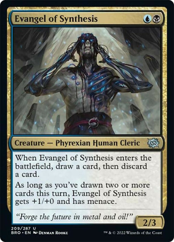 Evangel of Synthesis - The Brothers' War - English - NM - MTG