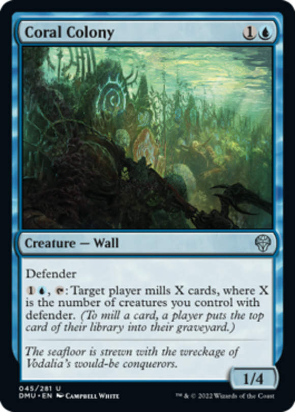 Coral Colony - Dominaria United - English - NM - MTG