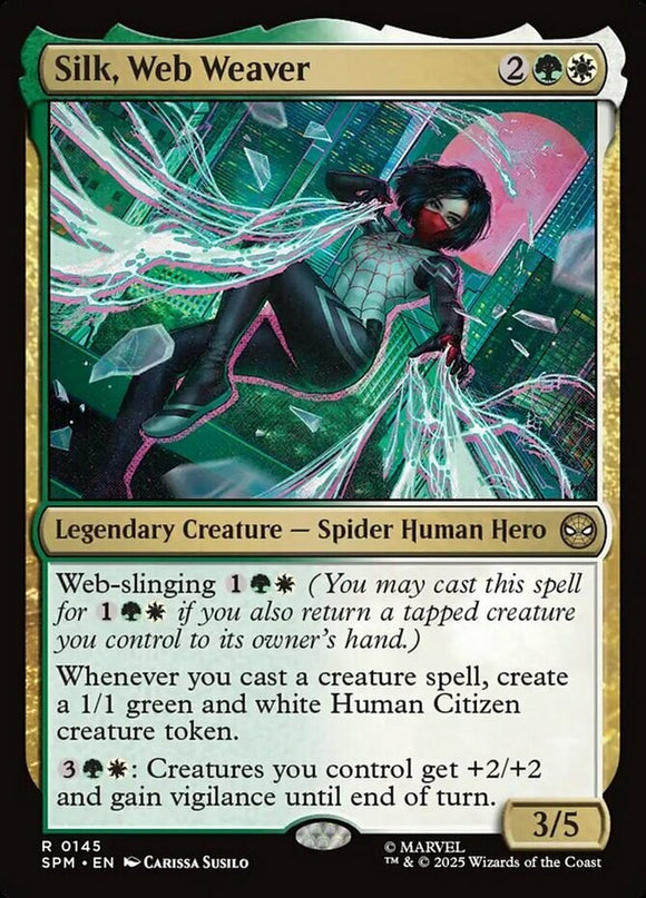 Silk, Web Weaver - Marvel's Spider-Man - English - NM - MTG