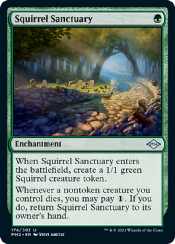 Squirrel Sanctuary - Modern Horizons 2 - English - NM - MTG