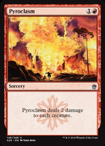 Pyroclasm - Masters 25 - English - NM - MTG
