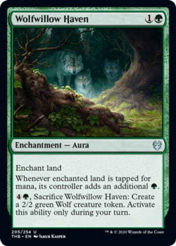 Wolfwillow Haven - Theros Beyond Death - English - NM - MTG