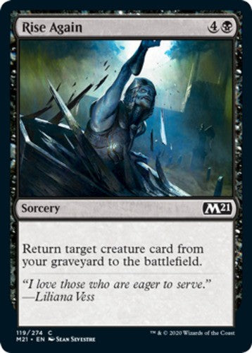 Rise Again - Core Set 2021 (M21) - English - NM - MTG