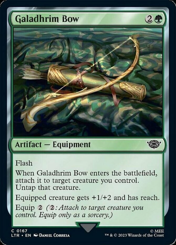 Galadhrim Bow - Lord of the Rings - English - NM - MTG