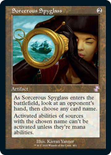 Sorcerous Spyglass - Time Spiral Remastered - English - NM - MTG