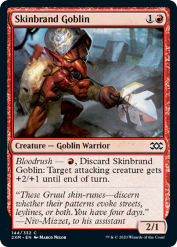 Skinbrand Goblin - Double Masters - English - NM - MTG