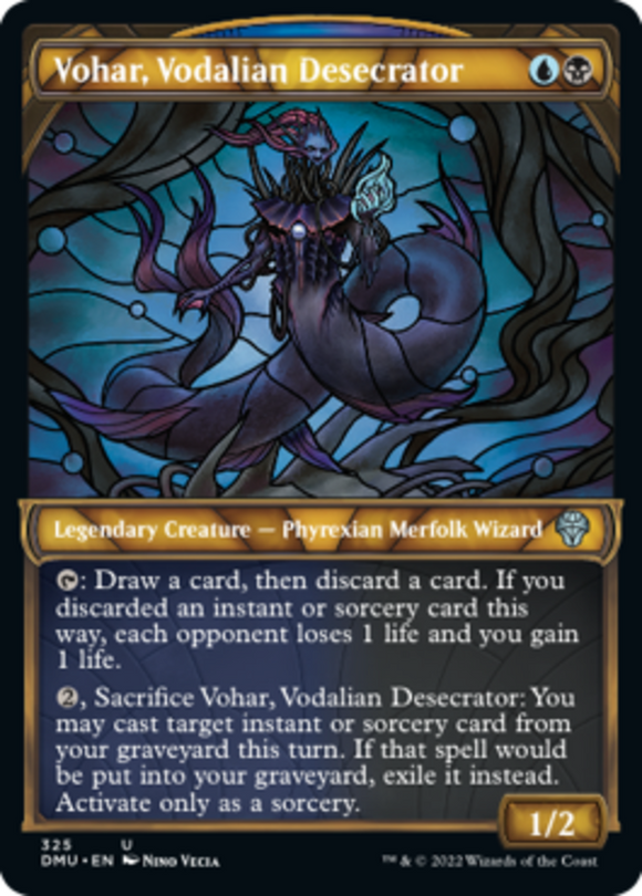 Vohar, Vodalian Desecrator - Showcase - Dominaria United - English - NM - MTG