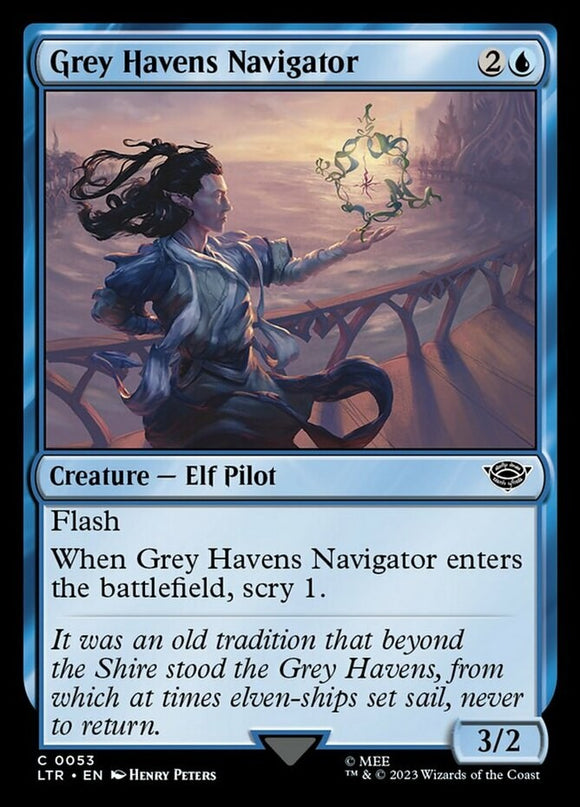 Grey Havens Navigator - Lord of the Rings - English - NM - MTG