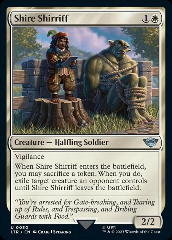 Shire Shirriff - Lord of the Rings - English - NM - MTG