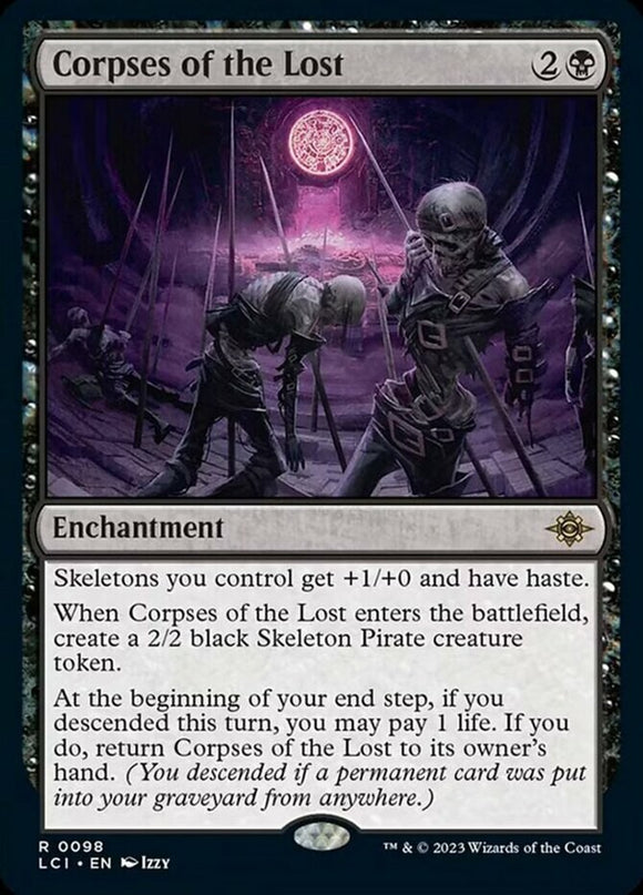 Corpses of the Lost - Lost Caverns of Ixalan - English - NM - MTG