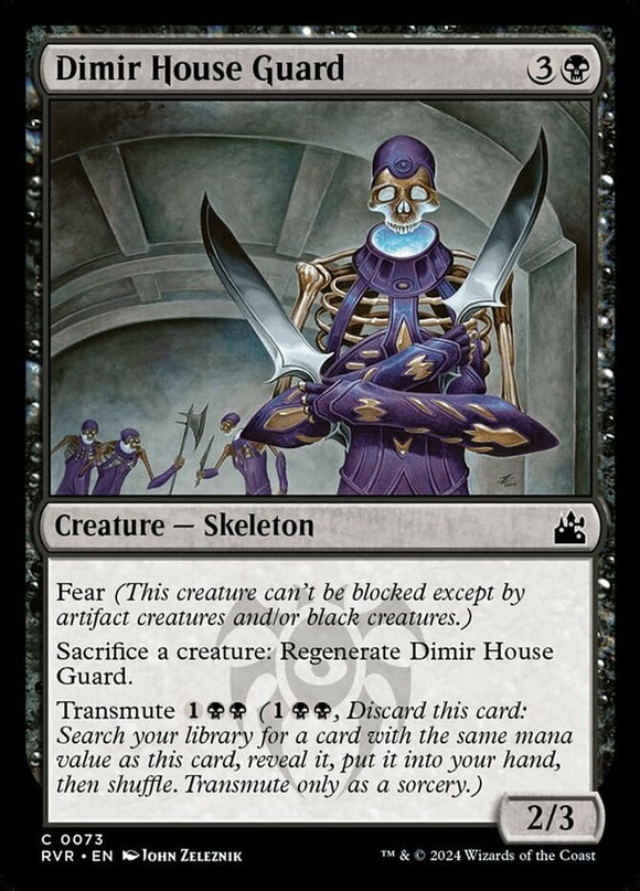 Dimir House Guard - Ravnica Remastered - English - NM - MTG