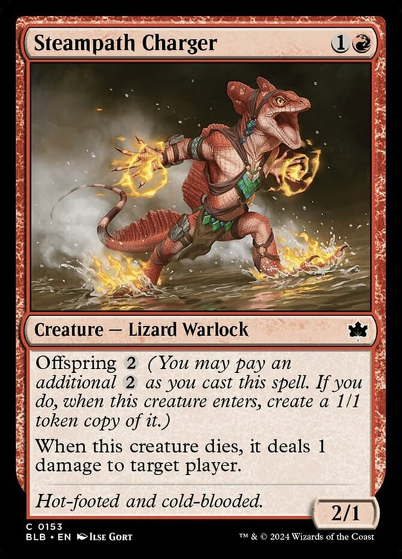 Steampath Charger - Bloomburrow - English - NM - MTG