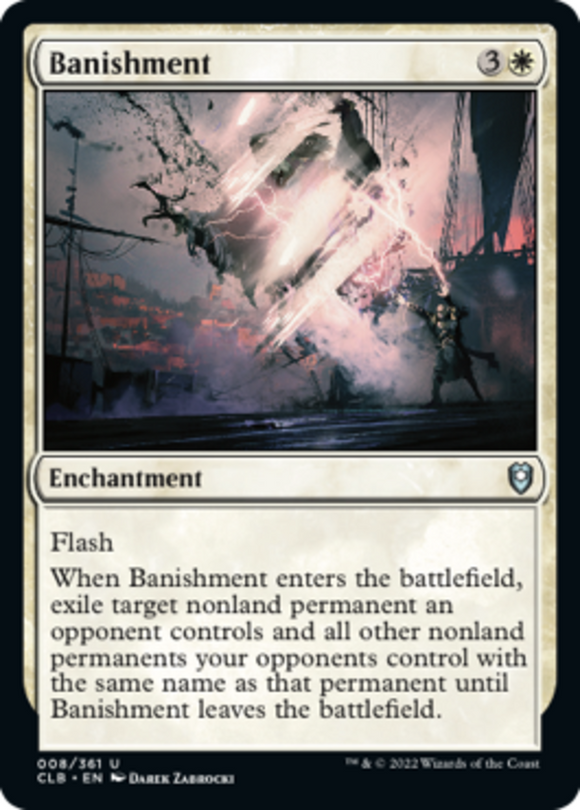 Banishment - Battle for Baldur's Gate - English - NM - MTG