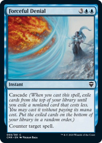 Forceful Denial - Commander Legends - English - NM - MTG