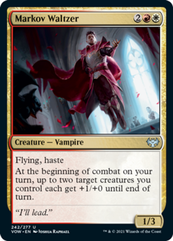 Markov Waltzer - Innistrad: Crimson Vow - English - NM - MTG