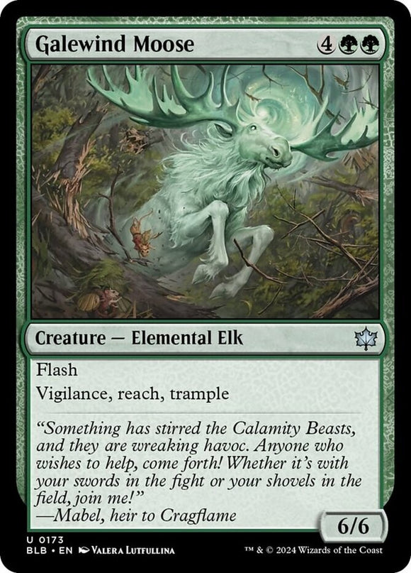 Galewind Moose - Bloomburrow - English - NM - MTG