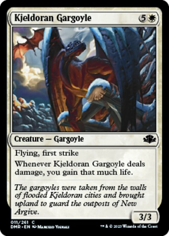 Kjeldoran Gargoyle - Dominaria Remastered - English - NM - MTG