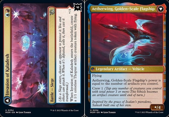 Invasion of Kaladesh // Aetherwing, Golden-Scale Flagship - March of the Machine