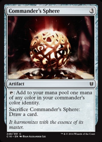 Commander's Sphere - Commander 2016 - English - NM - MTG