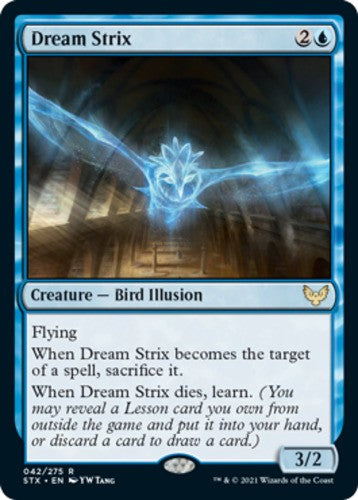 Dream Strix - Strixhaven: School of Mages - English - NM - MTG
