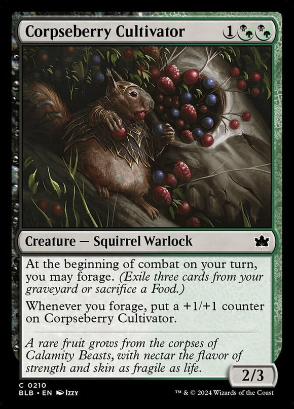 Corpseberry Cultivator - Bloomburrow - English - NM - MTG