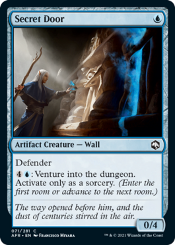 Secret Door - Forgotten Realms - English - NM - MTG