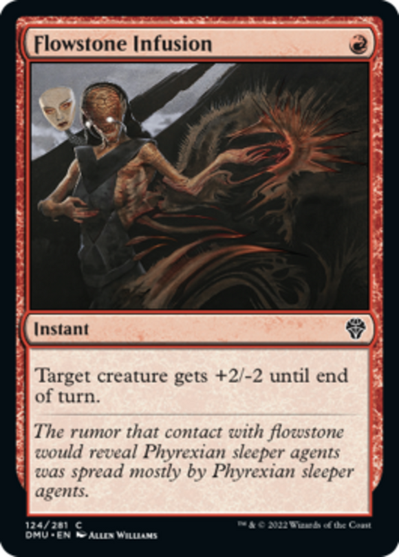 Flowstone Infusion - Dominaria United - English - NM - MTG