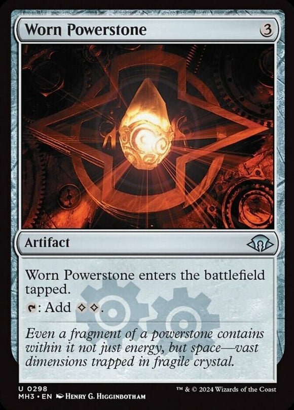 Worn Powerstone - Modern Horizons 3 - English - NM - MTG