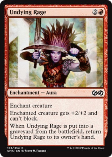 Undying Rage - Ultimate Masters - English - NM - MTG