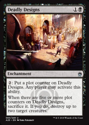 Deadly Designs - Masters 25 - English - NM - MTG