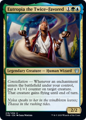 Eutropia the Twice-Favored - Theros Beyond Death - English - NM - MTG