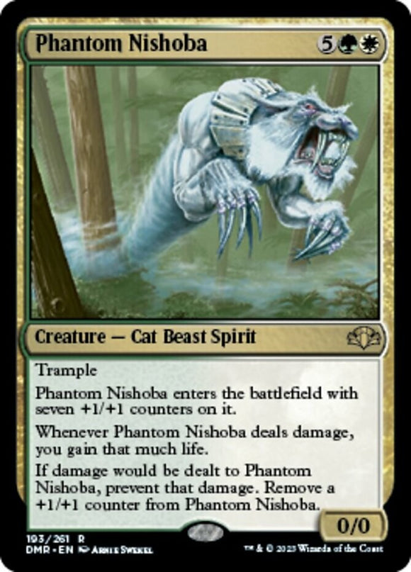 Phantom Nishoba - Dominaria Remastered - English - NM - MTG