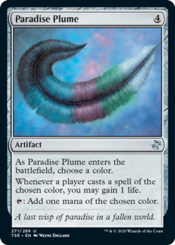 Paradise Plume - Time Spiral Remastered - English - NM - MTG