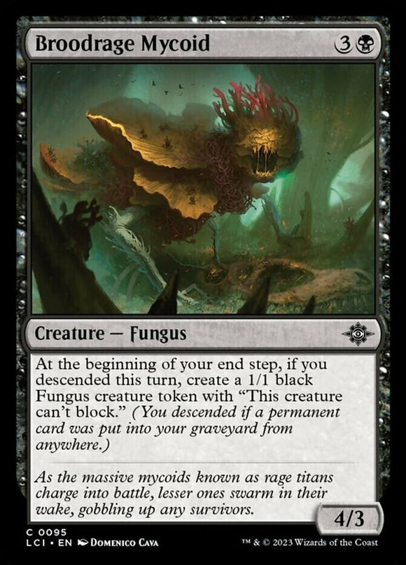 Broodrage Mycoid - Lost Caverns of Ixalan - English - NM - MTG