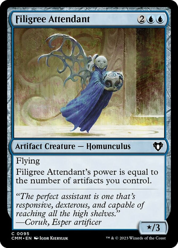 Filigree Attendant - Commander Masters - English - NM - MTG