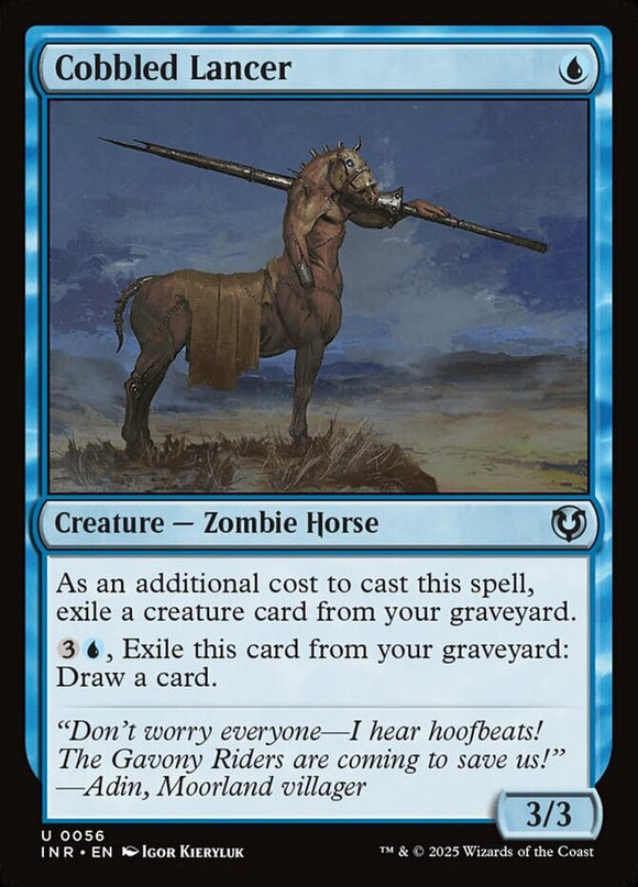 Cobbled Lancer - Innistrad Remastered - English - NM - MTG