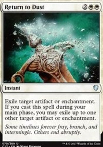 Return to Dust - Commander 2017 - English - NM - MTG
