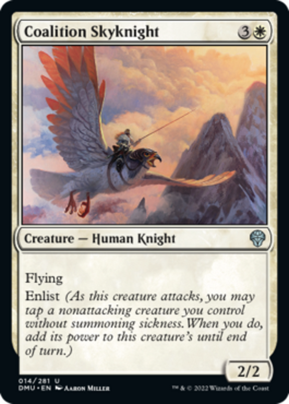 Coalition Skyknight - Dominaria United - English - NM - MTG