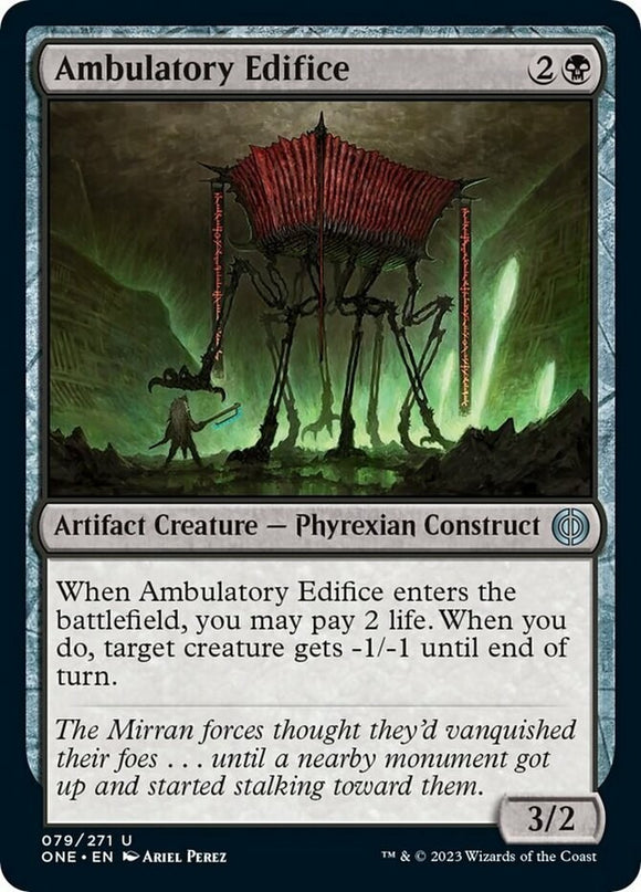Ambulatory Edifice - Phyrexia: All Will Be One - English - NM - MTG