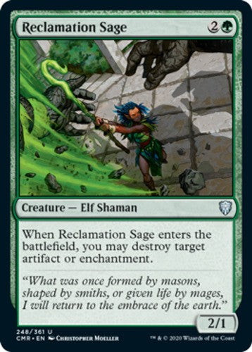 Reclamation Sage - Commander Legends - English - NM - MTG