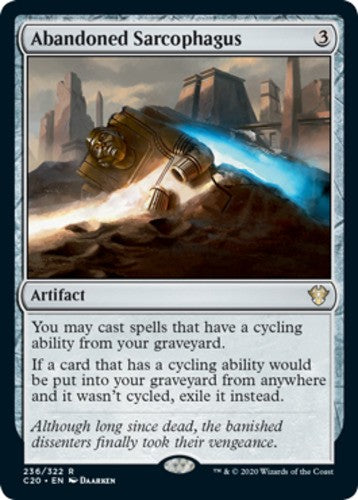 Abandoned Sarcophagus - Commander 2020 - English - NM - MTG