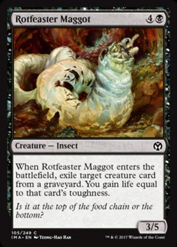 Rotfeaster Maggot - Iconic Masters - English - NM - MTG