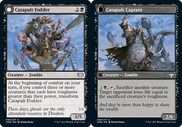 Catapult Fodder // Catapult Captain - Innistrad: Crimson Vow - English - NM - MT
