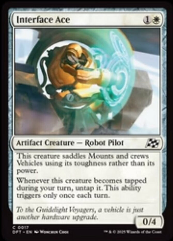 Interface Ace - Aetherdrift - English - NM - MTG