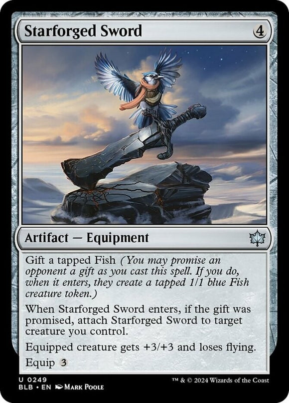 Starforged Sword - Bloomburrow - English - NM - MTG