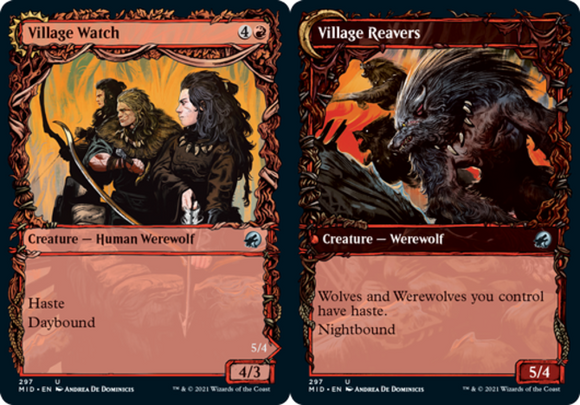 Village Watch // Village Reavers - Showcase - Innistrad: Midnight Hunt - English