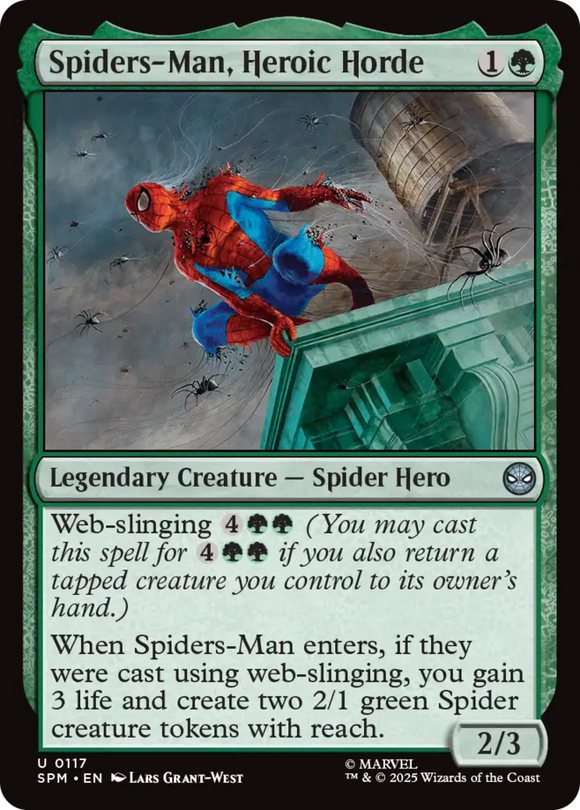 Spiders-Man, Heroic Horde - Marvel's Spider-Man - English - NM - MTG