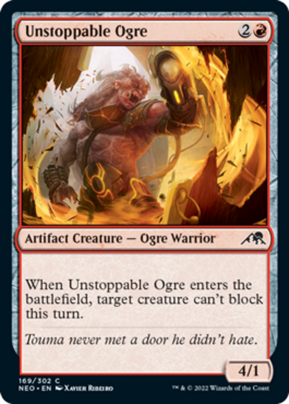 Unstoppable Ogre - Kamigawa: Neon Dynasty - English - NM - MTG