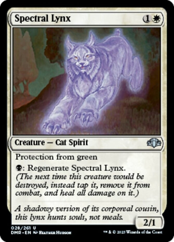 Spectral Lynx - Dominaria Remastered - English - NM - MTG